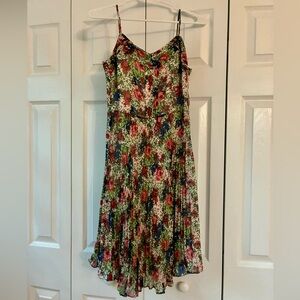 Daniel Cremieux Multicolor Floral Midi Dress